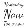 Yesterday Now Tomorrow 2516 - Sticker