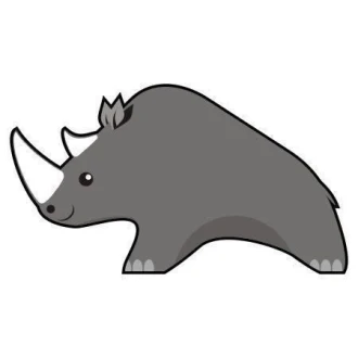 Rhino 14 Printed Sticker