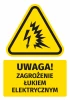 Warning Sign, Safety Information Sticker Attention! Arc Flash Hazard