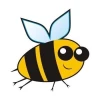 Bee Sticker 28