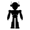 Robot 1845 Sticker