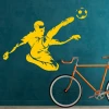 Wall sticker Football Player 2554