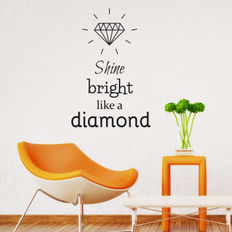 Shine bright like a diamond 2496 sticker