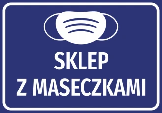 Information Sticker A Shop With Masks N504