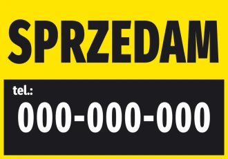 Information Sticker For Sale, With A Phone Number