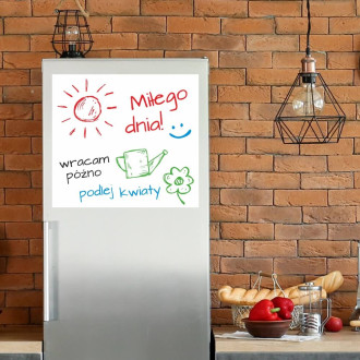 Self-adhesive board on fridge in any size