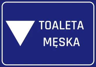 Information Sticker Toilet For Men 067