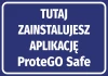 Information Sticker You Will Install The Protego Safe Application Here