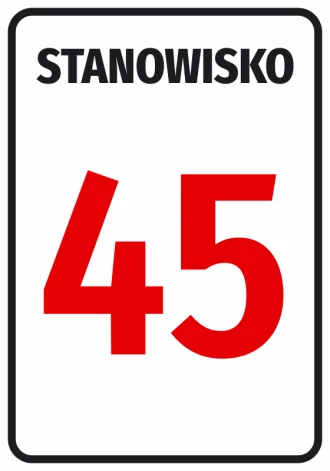 Information Sticker With Position Number Or Letter DeStickeration