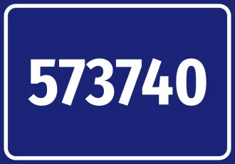 Information Sticker With Number