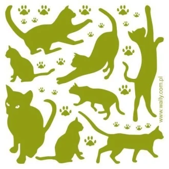 Cats Set 1153 Sticker