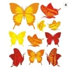 Sticker Butterfiles Set 1320