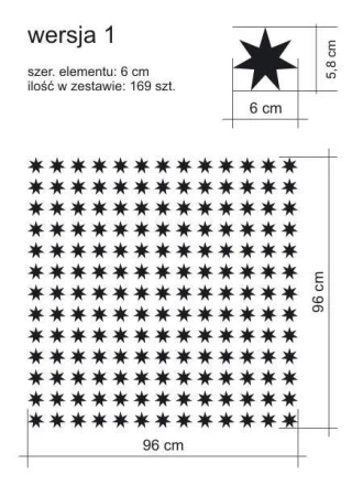 Star Stickers 7-Spoke Set 1987