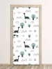 Door Cover for Kids\' Room Dinosaurs FP 6340