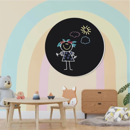 Oval Chalkboard