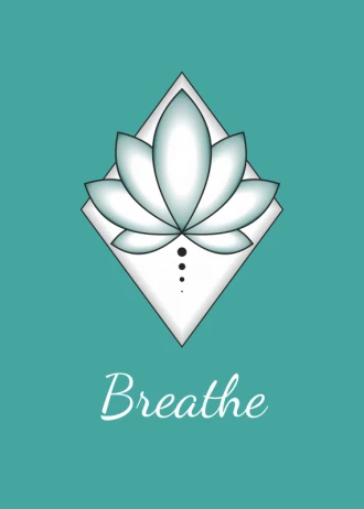 Poster Breathe 036