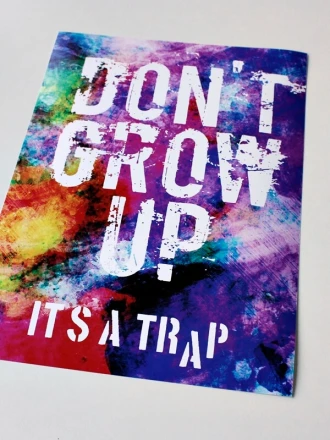 Poster Don\'T Grow Up 153