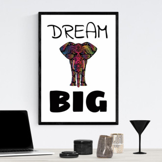 Poster Dream big 154