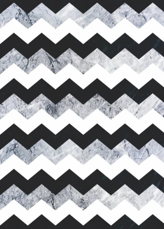 Poster Marble Zigzag 059