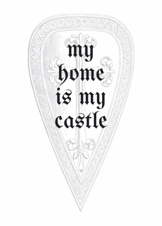 Poster My Home Is My Castle 158