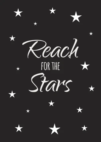 Poster Reach For The Stars 019