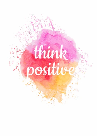 Poster Think Positive 145