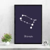 Poster Gemini Zodiac Sign 104