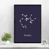 Poster Zodiac Sign Sagittarius 110