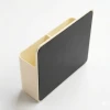 Magnetic container for accessories and markers - graphic design. Rectangular shape with a movable divider.