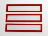 Magnetic Frame 232X52Mm Different Colours - 5Pcs