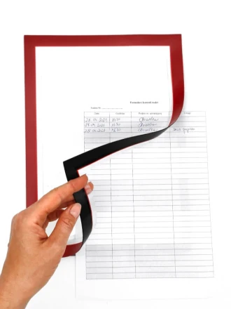 A4 Self-Adhesive Magnetic Frame for Direct Writing