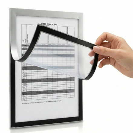 A4 Magnetic Frame with Self-Adhesive Backing