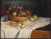 Reproduction Apples And Grapes, Claude Monet