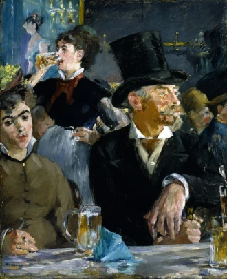 Reproduction At The Cafe, Edouard Manet