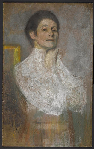 Reproduction Autoportret 1906, Olga Boznańska