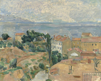 Reproduction Blick Auf L'Estaque, Paul Cezanne