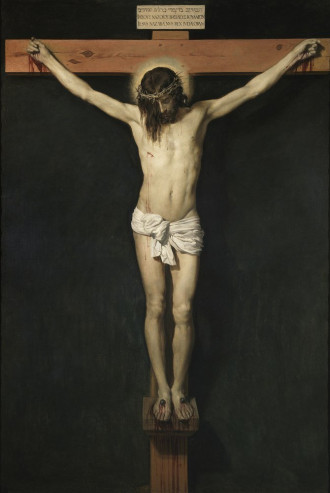 Reproduction Christ Crucified, Diego Velazquez