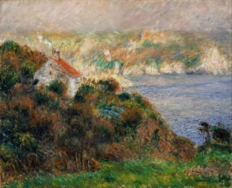 Reproduction Fog On Guernsey, Renoir Auguste