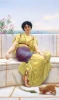 Reproduction Idleness, William Godward