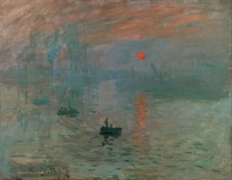 Reproduction Impression, Sunrise, Claude Monet