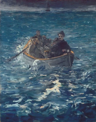 Reproduction L'Evasion De Rochefor, Edouard Manet
