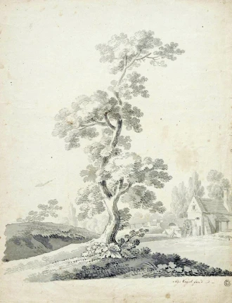 Reproduction Lonely Tree, Zygmunt Vogel
