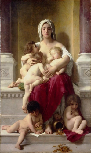 Reproduction Miłość, William-Adolphe Bouguereau