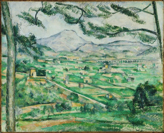 Reproduction Mont Sainte-Victoire, Paul Cezanne