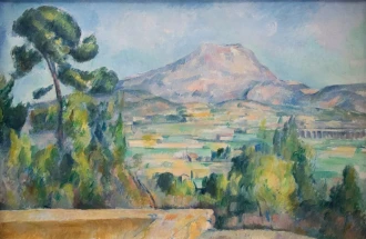 Reproduction Montagne Sainte-Victoire, Paul Cezanne
