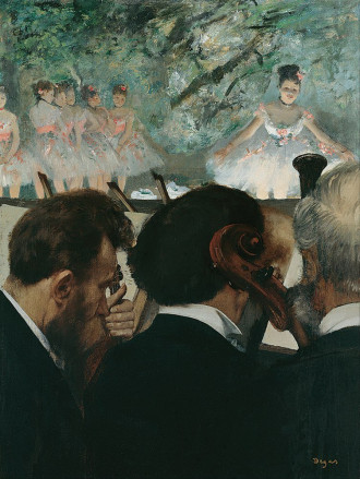 Reproduction Orchestra Musicians, Edgar Degas