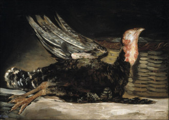 Reproduction Pavo Muerto, Francisco Goya