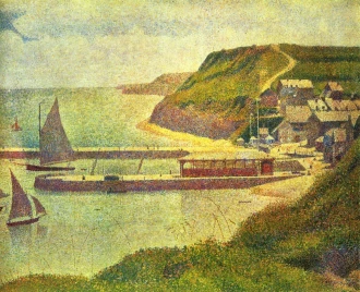 Reproduction Port-En-Bessin, Georges Seurat