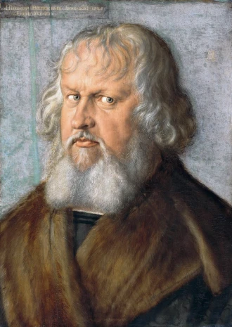 Reproduction Portrait Of Hieronymus Holzschuher, Albrecht Durer