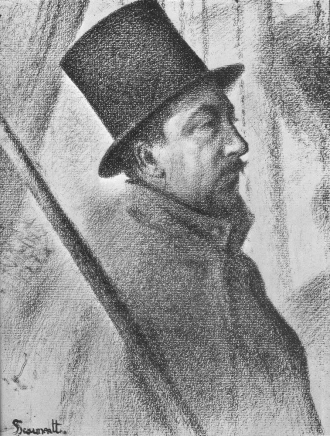 Reproduction Portrait Of Paul Signac, Georges Seurat